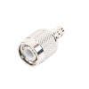 conector tnc macho de anillo plegable para cables lmr 240, rg 8/x, 9258, niquel/oro/delrin.
