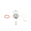 conector tnc hembra de montaje en chasis tipo d plano y anillo plegable para rg 174/u, 8216.