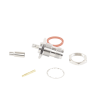 conector tnc hembra de montaje en chasis tipo d plano y anillo plegable para rg 174/u, 8216.