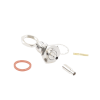 conector tnc hembra de montaje en chasis tipo d plano y anillo plegable para rg 174/u, 8216.