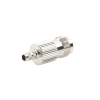 conector tnc hembra de anillo plegable para cables rg 58/u, rg 142/u, niquel /oro /delrin.