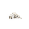 conector tnc macho en Ángulo recto para cable rg 58/u, lmr 195 níquel/ oro/ teflón.â€‹