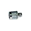 adaptador en línea de conector tnc hembra a n macho, níquel/ oro/ teflón.