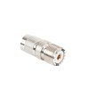 adaptador en línea de conector tnc macho a conector uhf hembra (so 239), níquel/ oro/ teflón.