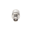 adaptador en línea de conector tnc hembra a uhf macho (pl 259), níquel/ oro/ teflón.