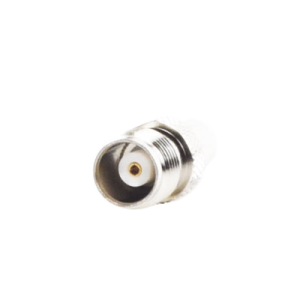 adaptador en línea de conector tnc hembra a sma macho, níquel/ oro/ teflón..