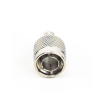 conector tnc macho, de anillo plegable para cable rg 11/u, níquel/ oro/ teflón.