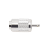 conector uhf macho (pl 259) para cables rg 8/u, rg 8u sys, 8237, 8267, 8268, 9913, ctn 400, 7810, 8214, 7810a, rflash 1113, lmr 400, plata )/ plata/ teflón.
