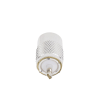 conector uhf macho (pl 259) para cables rg 8/u, rg 8u sys, 8237, 8267, 8268, 9913, ctn 400, 7810, 8214, 7810a, rflash 1113, lmr 400, plata )/ plata/ teflón.