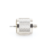 conector uhf macho (pl 259) de anillo plegable para ensamblar en cables rg 58/u, rg 142/u.