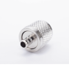 conector uhf macho (pl 259) de anillo plegable para cable coaxial rg 8/x, 9258, lmr 240, níquel/ plata/ baquelita.