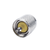 conector uhf macho (pl 259) de anillo plegable para cable coaxial rg 8/x, 9258, lmr 240, níquel/ plata/ baquelita.