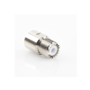 conector uhf hembra (so 239) para cables rg 8/u (8237), rg 213/u (8267), rg 214 (8268), niquel/ plata/ teflón.