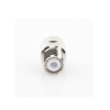 conector uhf hembra (so 239) para cables rg 8/u (8237), rg 213/u (8267), rg 214 (8268), niquel/ plata/ teflón.