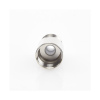conector uhf hembra (so 239) en línea de rosca para rg 8/u, 9913, lmr 400, níquel/ plata/ teflón.