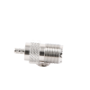 conector uhf hembra (so 239) en línea, de anillo plegable para cable rg 58/u, rg 142/u, níquel/ plata/ delrin.