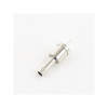 conector mini uhf macho para cables rg 58/u, rg 142/u, níquel/ plata/ teflón.