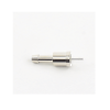 conector mini uhf macho para cables rg 58/u, rg 142/u, níquel/ plata/ teflón.