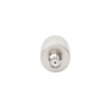 adaptador en línea, de conector mini uhf hembra a n macho, níquel/ oro/ teflón.