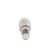 adaptador en línea de conector mini uhf hembra a tnc macho, níquel/ oro/ teflón.