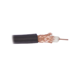 ( precio por metro ) cable rg59, conductor central de alambre de cobre calibre 20, blindado de malla trenzada de cobre 80%, aislante de polietileno sólido. hasta agotar existencias