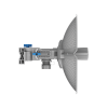 radio integrado 23 dbi puerto gigabit, modo ap/cpe en ptp o cpe en multipunto, hasta 867 mbps, botón de auto emparejamiento para distribuciones de enlaces inalámbricos wisp y cctv, administración en la nube