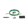 kit de jumper para conexión de gabinete o rack de telecomunicaciones a barra de tierra física, 6 awg, 1.52 m de largo