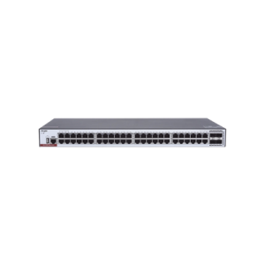 switch administrable capa 3 con 48 puertos gigabit + 4 sfp+ para fibra 10gb, gestión gratuita desde la nube.