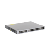 switch core administrable capa 3 con 48 puertos gigabit + 4 sfp+ para fibra 10gb, gestión gratuita desde la nube.