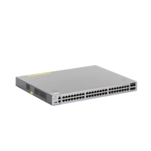 switch core administrable capa 3 con 48 puertos gigabit + 4 sfp+ para fibra 10gb, gestión gratuita desde la nube.
