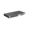 switch core poe 802.3bt 370w capa 3 multi gigabit 24 puertos 5gb/2.5gb/1gb/100m, 4 puertos fibra sfp28 25gb