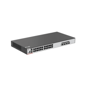 switch core poe 802.3bt 370w capa 3 multi gigabit 24 puertos 5gb/2.5gb/1gb/100m, 4 puertos fibra sfp28 25gb