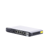 router balanceador administrable cloud con poe+ 54w, 3 puertos lan gigabit, 1 puerto wan gigabit y 1 puerto lan/wan gigabit configurable, hasta 100 clientes con desempeño de 600 mbps asimétricos