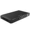 router balanceador con función sd wan, poe+ hasta 54 watts, hasta 2 servicios de internet y hasta 100 clientes con desempeño de 600 mbps