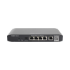 router balanceador con función sd wan, poe+ hasta 54 watts, hasta 2 servicios de internet y hasta 100 clientes con desempeño de 600 mbps