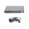 router balanceador administrable cloud con 3 puertos lan gigabit, 1 puerto wan gigabit y 1 puerto lan/wan gigabit configurable, hasta 100 clientes con desempeño de 600 mbps asimétricos