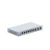 router balanceador poe cloud 10 puertos gigabit (8 puertos poe), soporta 4x wan configurables, hasta 200 clientes con desempeño de 600 mbps asimétricos