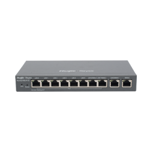 router balanceador con función sd wan, poe+ hasta 110 watts, hasta 4 servicios de internet y hasta 200 clientes con desempeño de 1 gbps