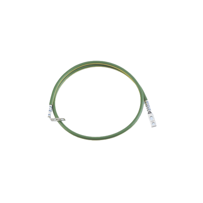 jumper para aterrizar equipos en racks o gabinetes, 6 awg, con terminal doblada a 90 grados, 0.60 m de largo jumper para aterrizar equipos en racks o gabinetes, 6 awg, con terminal doblada a 90 grados, 0.60 m de largo