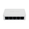 switch no administrable, visible en la topología de la nube, 5 puertos gigabit 1g