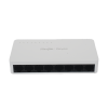 switch no administrable, visible en la topología de la nube, con 8 puertos gigabit 1g
