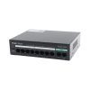 switch poe+ no administrable, hasta 110 watts, 8 puertos poe+ 10/100 y 2 uplinks gigabit 1g