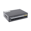switch poe+ no administrable, hasta 110 watts, 8 puertos poe+ y 2 uplinks 10/100