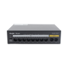 switch poe+ no administrable, hasta 110 watts, 8 puertos poe+ y 2 uplinks 10/100