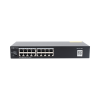 switch no administrable, visible en la topología en la nube, con 16 puertos gigabit