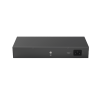 switch no administrable, visible en la topología en la nube, con 16 puertos gigabit