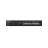switch no administrable, visible en la topología en la nube, con 16 puertos gigabit