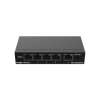 switch administrable con 5 puertos gigabit, gestión gratuita desde la nube