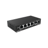 switch administrable con 5 puertos gigabit, gestión gratuita desde la nube