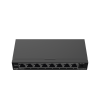 switch administrable con 8 puertos gigabit, gestión gratuita desde la nube
